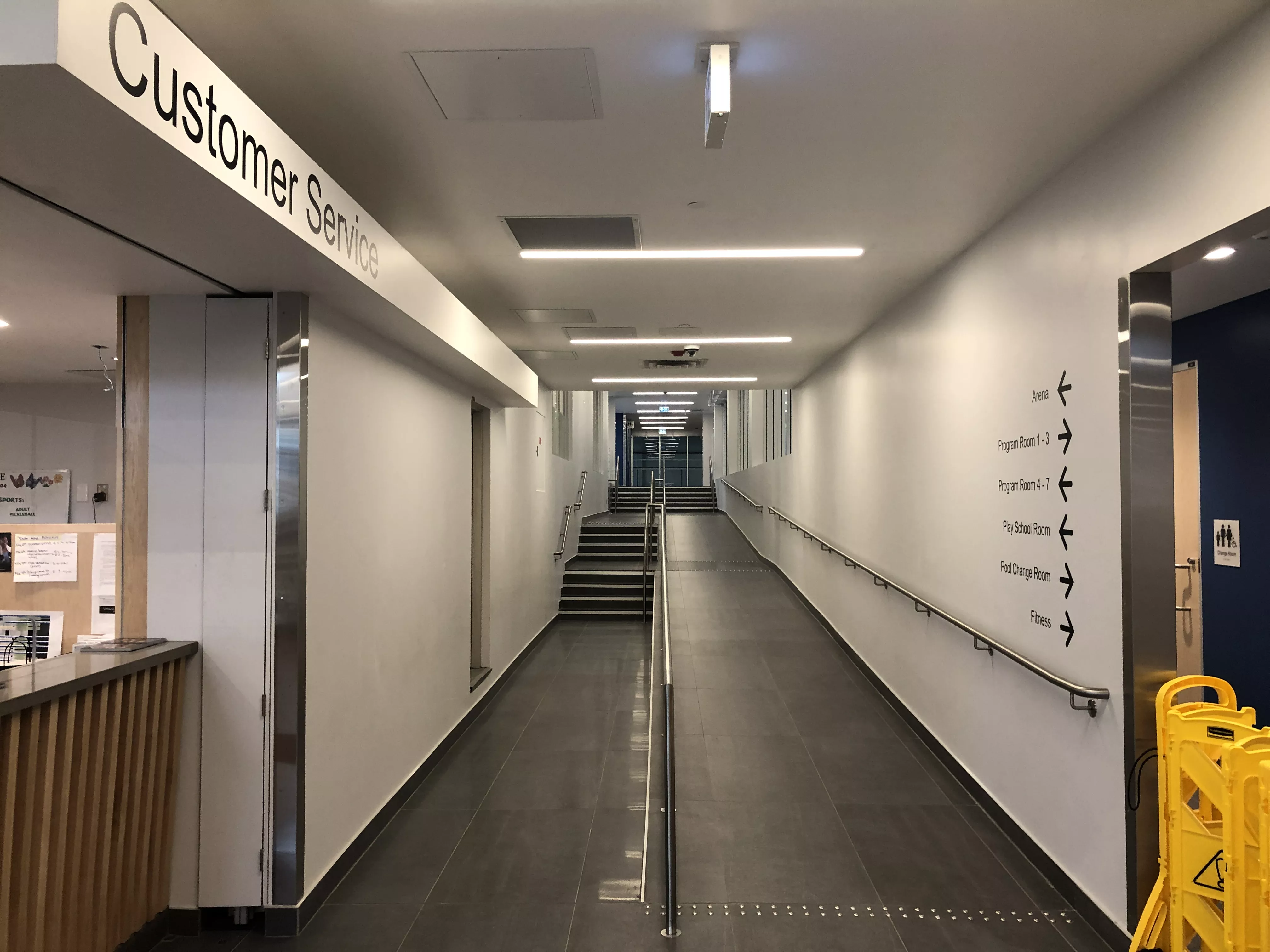 New main corridor